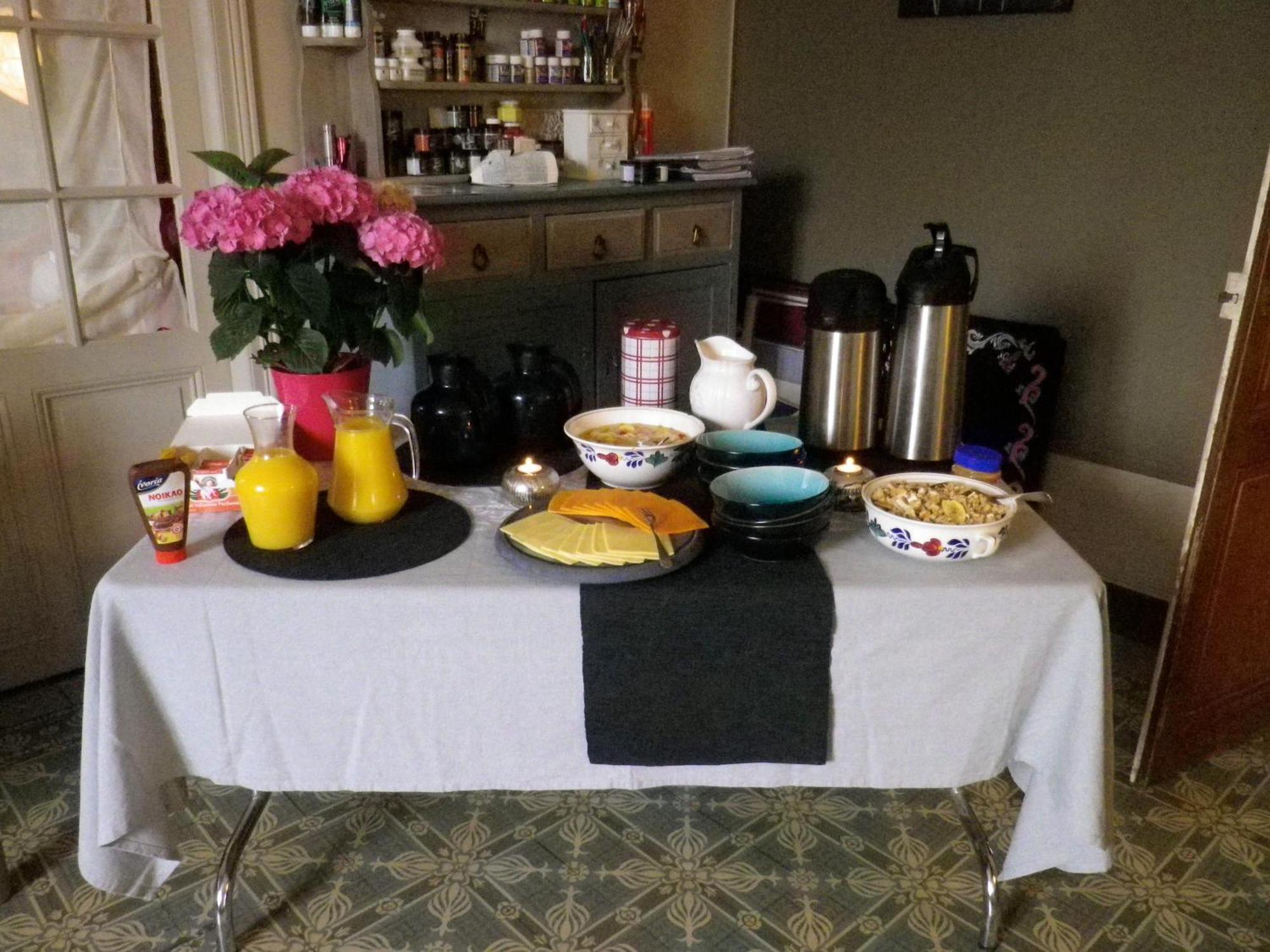La Grange En Champagne Bed & Breakfast Hermonville ภายนอก รูปภาพ